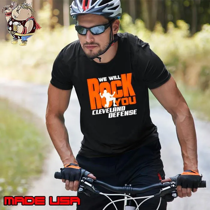 Cleveland Browns Defense We Will Rock You Football Shirt Unisex