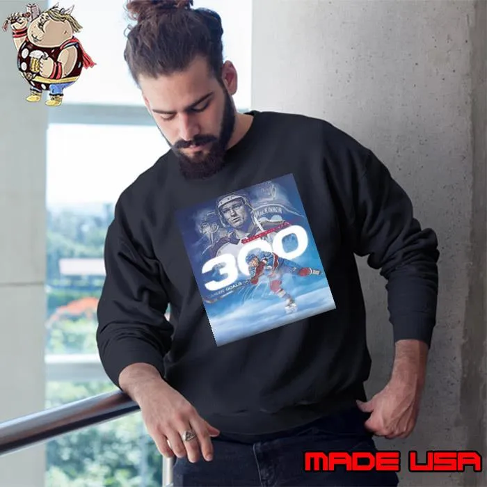 Congratulations to Colorado Avalanche Player Nathan MacKinnon 300 NHL Goals In Career Shirt Sweatshirt