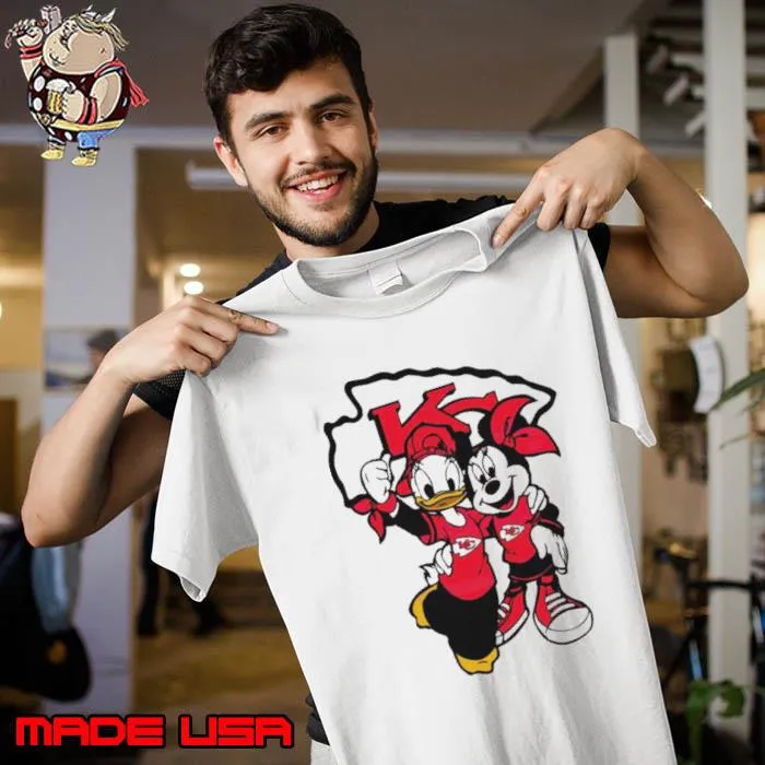 Daffy Minnie Kansas City Chiefs Football 2024 s Unisex