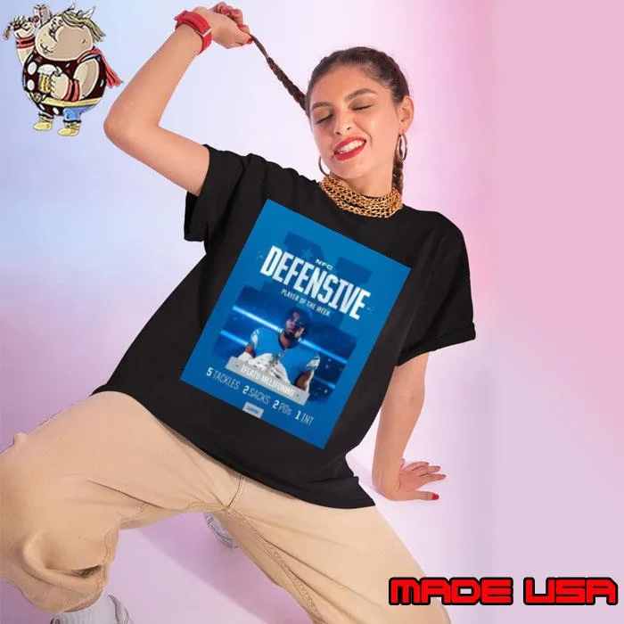 Detroit Lions Ifeatu Melifonwu Nfc Defensive Player Of The Week shirt