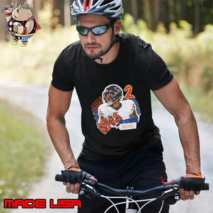 Dj Moore Superstar American football wide receiver for the Chicago Bears T-Shirt Unisex