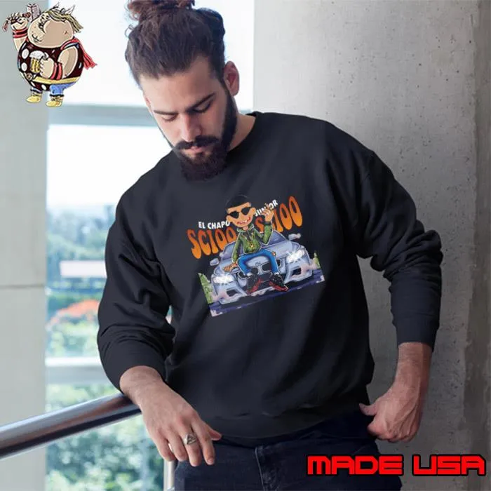 El Chapo Junior Rapper Rap Hip Hop Italy Salerno Music Milan Car Gold Neckla s Sweatshirt