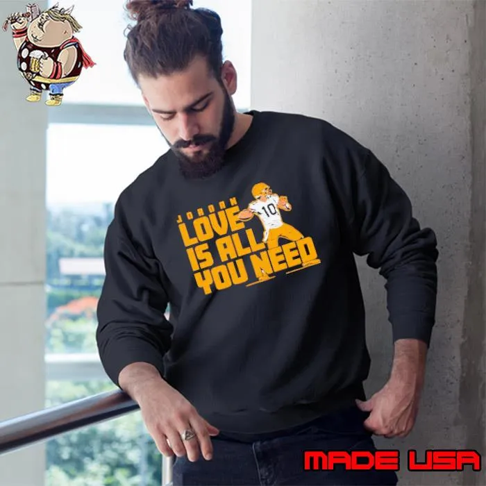 Fan Michigan Like Jordan Love Is All You Need Green Bay Packers Player s Sweatshirt