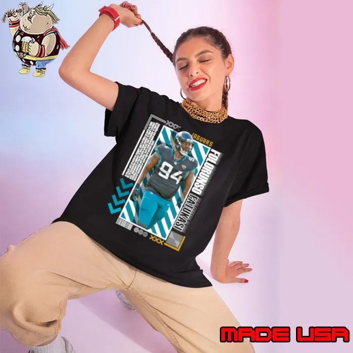 Folorunso Fatukasi American football nose tackle for the Jacksonville Jaguars T-Shirt