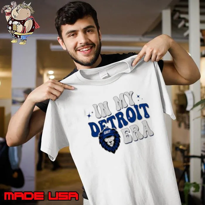 Grit in my Detroit Lions era football s Unisex