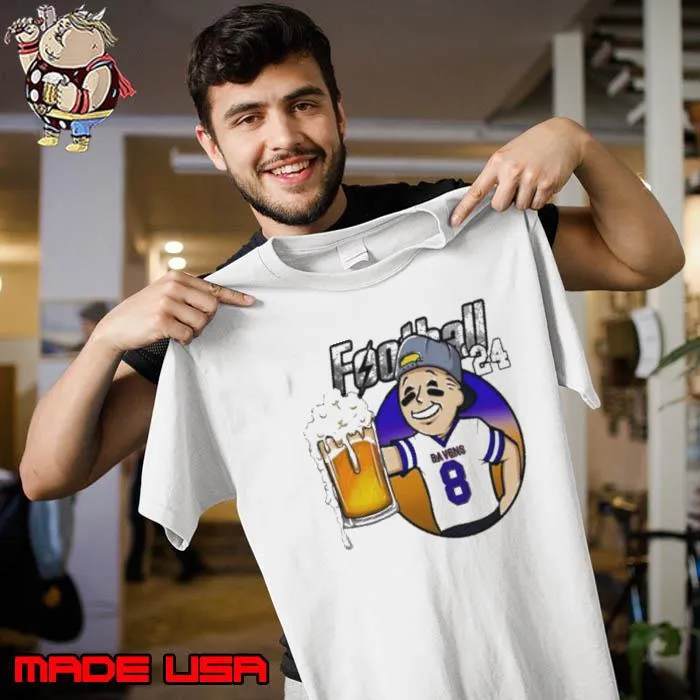 Introducing Beer Football Baltimore Ravens Drink Beer 24 s Unisex