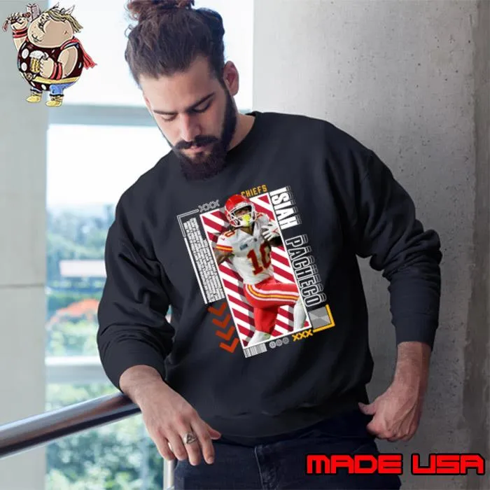 Isiah Pacheco American football running back for the Kansas City Chiefs T-Shirt Sweatshirt