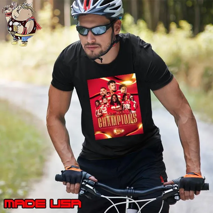 Kansas City Chiefs 8x AFC West Champions Shirt