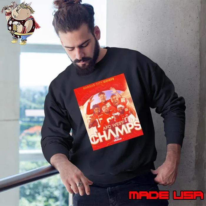 Kansas City Chiefs AFC West Champions for the 8th straight year s Sweatshirt