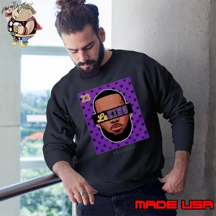 Le King 23 Los Angeles Stars Edition Shirt Sweatshirt