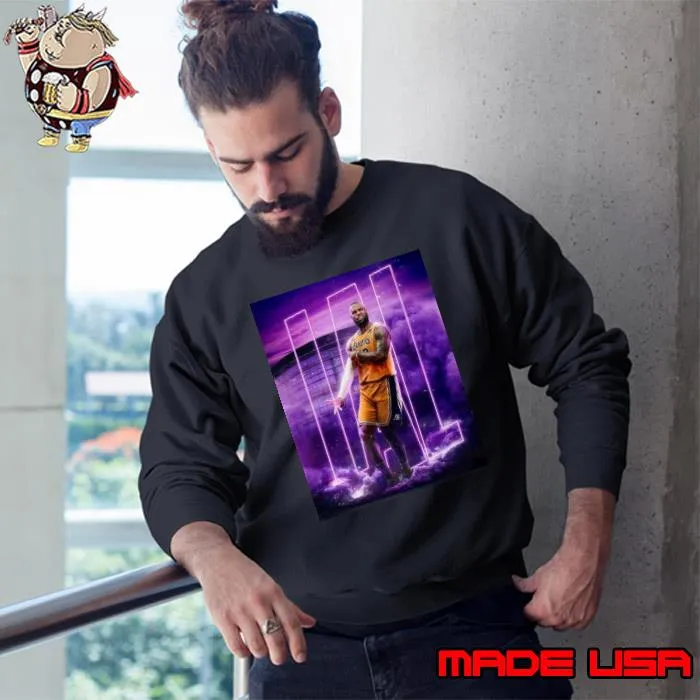 Los Angeles Lakers Lebron James Shirt Sweatshirt