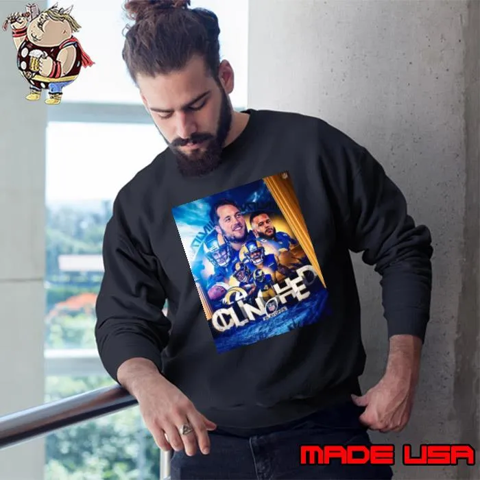 Los Angeles Rams NFL Are Heading To The Clinched Playoffs Shirt Sweatshirt
