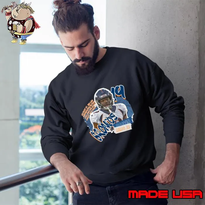 Marvin Mims Superstar American football wide receiver for the Denver Broncos T-Shirt Sweatshirt