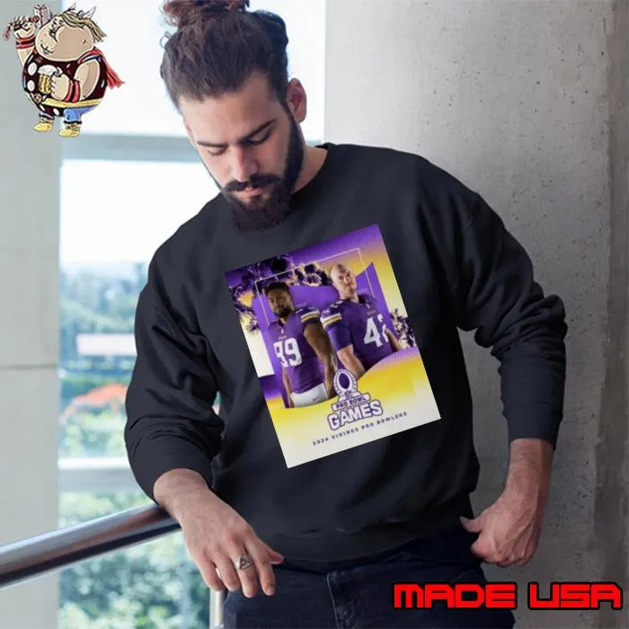 Minnesota Vikings Players Selected For NFC 2024 Pro Bowl Shirt Sweatshirt