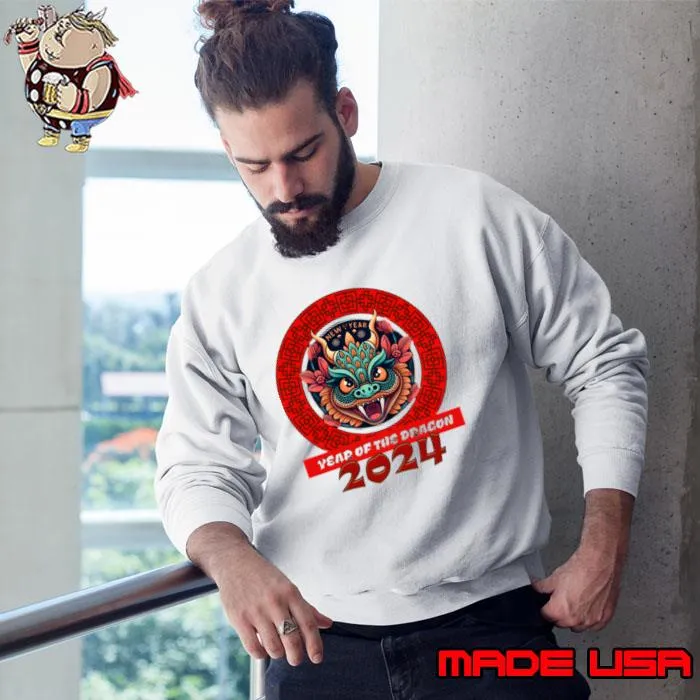 New year of the dragon 2024 happy new year T-Shirt