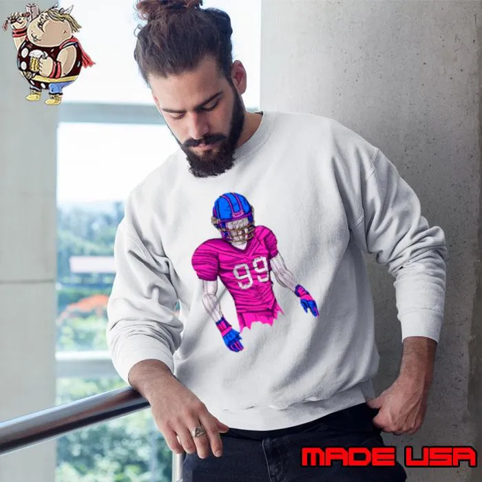 NFL Player In Cyberpunk Style Shirt Sweatshirt