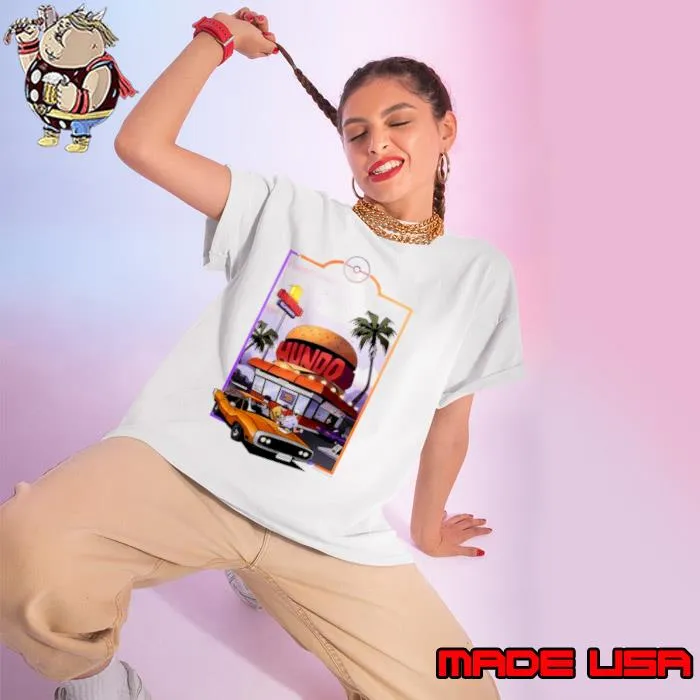 Original old School Vibe Burger Hundo New Shirt