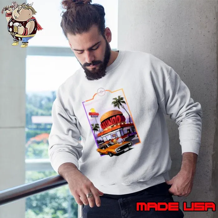 Original old School Vibe Burger Hundo New Shirt Sweatshirt