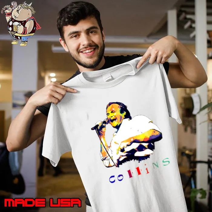 Phil Collins POpArt drummer and later became the lead singer T-Shirt