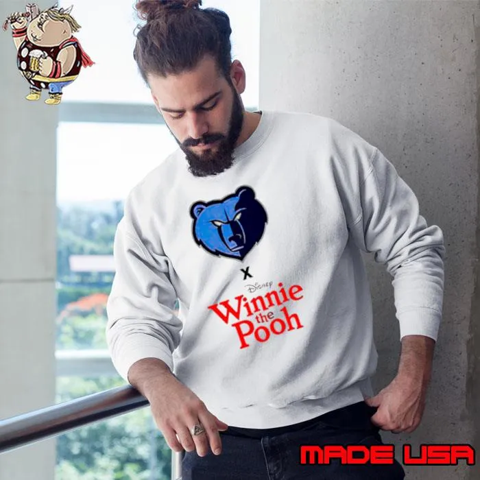 Premium grizzlies X Winnie The Pooh Shirt Sweatshirt