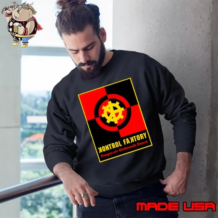 Progressiv Elektronik Danse Kontrol Faktory shirt