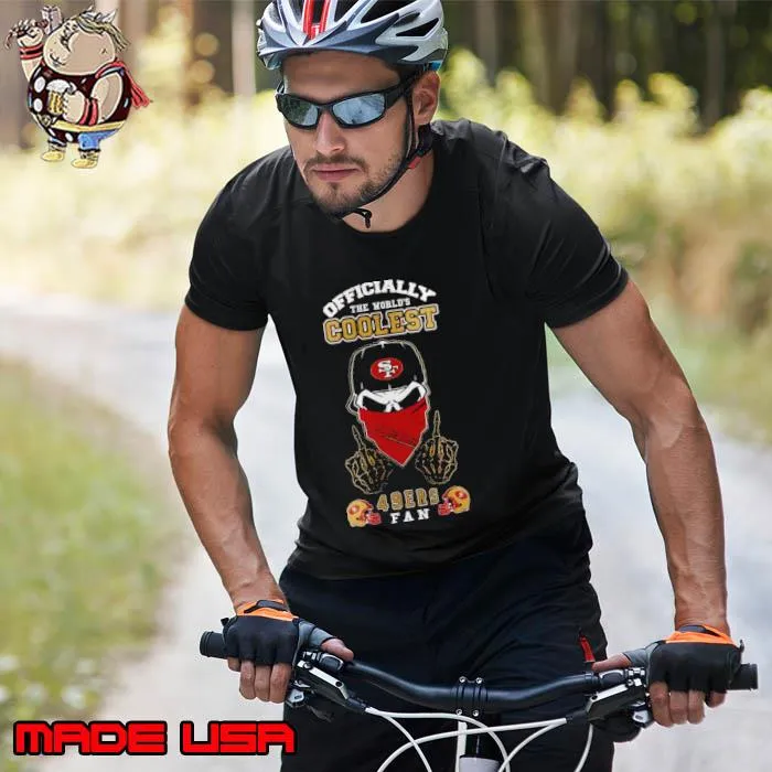 San Francisco 49ers Faithful Officially The World’s Coolest Skull shirt
