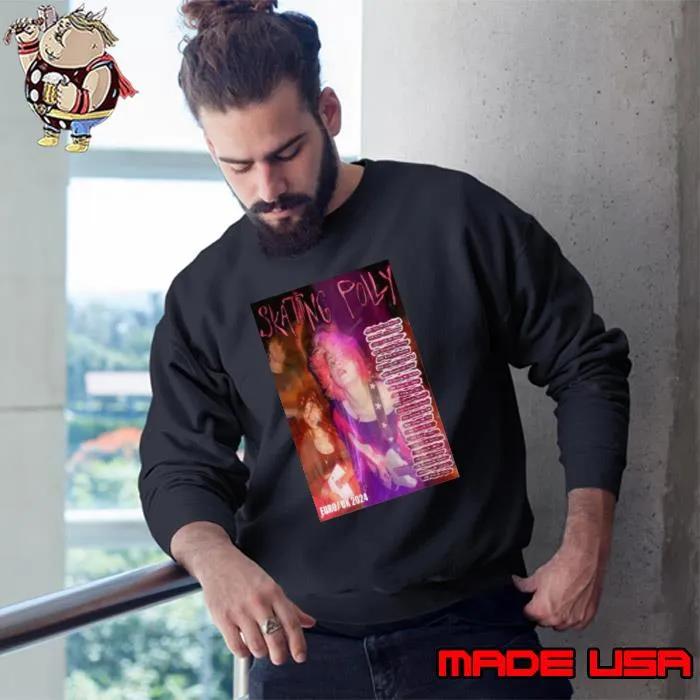 Skating Polly Euro uk Tour 2024 s Sweatshirt