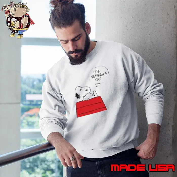 Snoopy Commemorating Veterans Day Shirt Sweatshirt