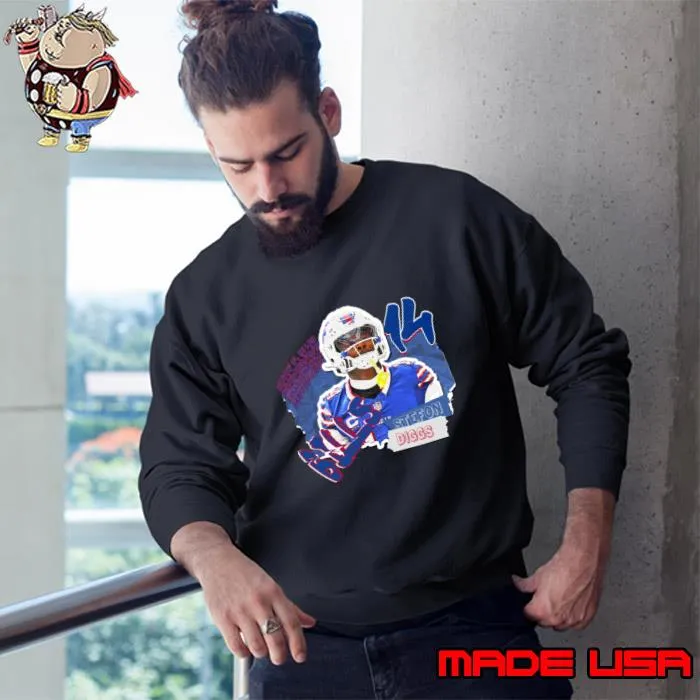Stefon Diggs Superstar American football wide receiver for the Buffalo Bills T-Shirt Sweatshirt