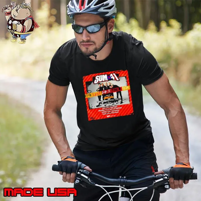 Sum 41 The Last Japan Tour Dates 2024 Punkspring shirt