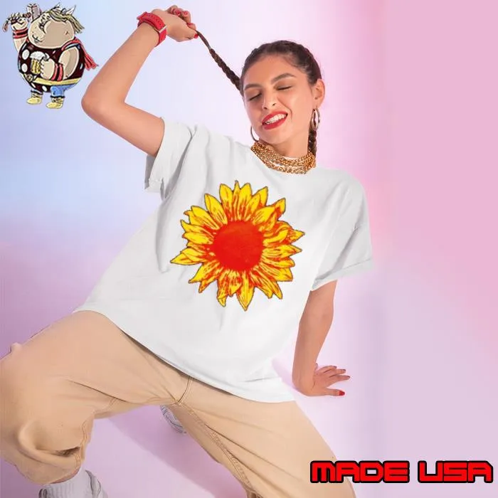 Suower flocked s Ladies tee