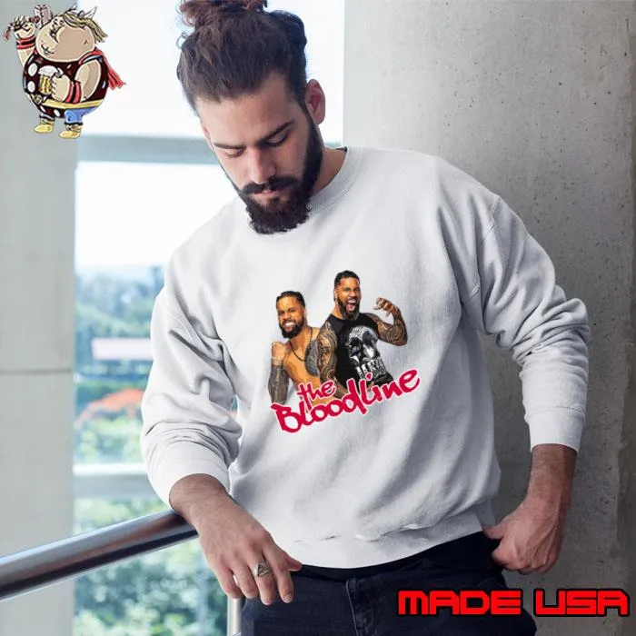 The Bloodline The Usos villainous professional wrestling stable T-Shirt Sweatshirt