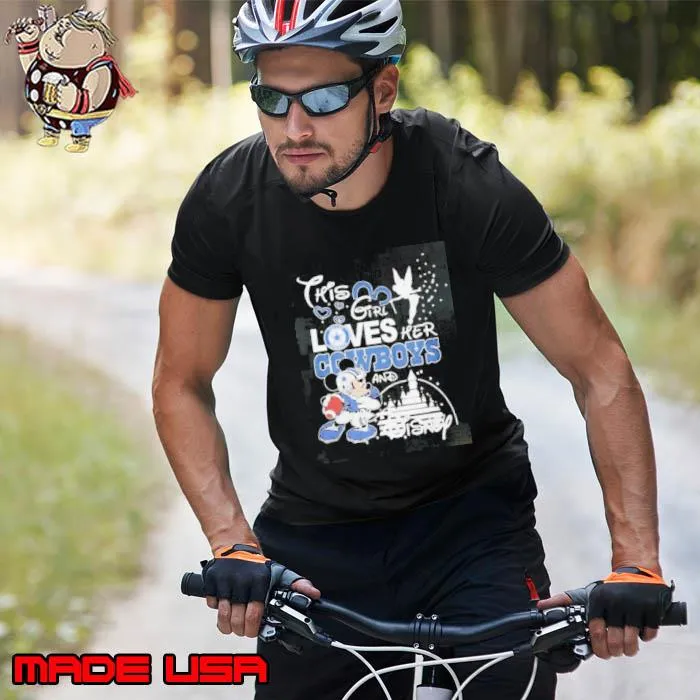 This Girl Loves Her Cowboys And Disney Mickey s Unisex
