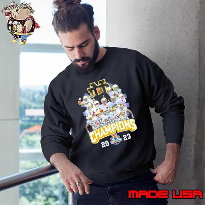 Tony the tiger sun bowl champions 2023 notre dame fighting irish s Sweatshirt