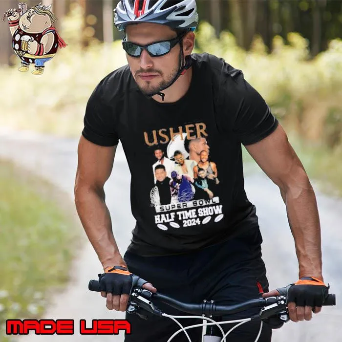 Usher Super Bowl Half Time Show 2024 Shirt Unisex
