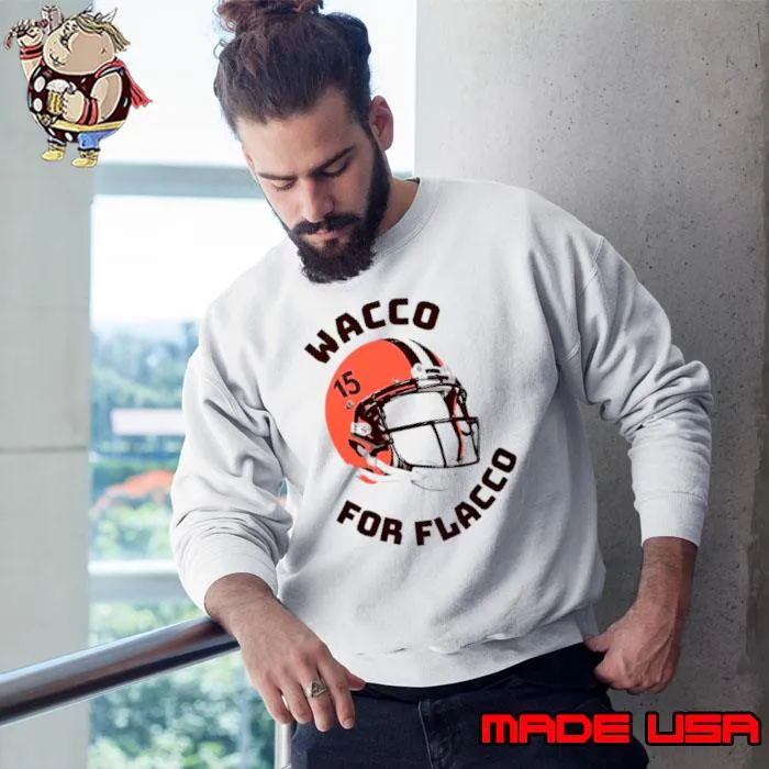 Wacco For Joe Flacco Cleveland Browns s Sweatshirt