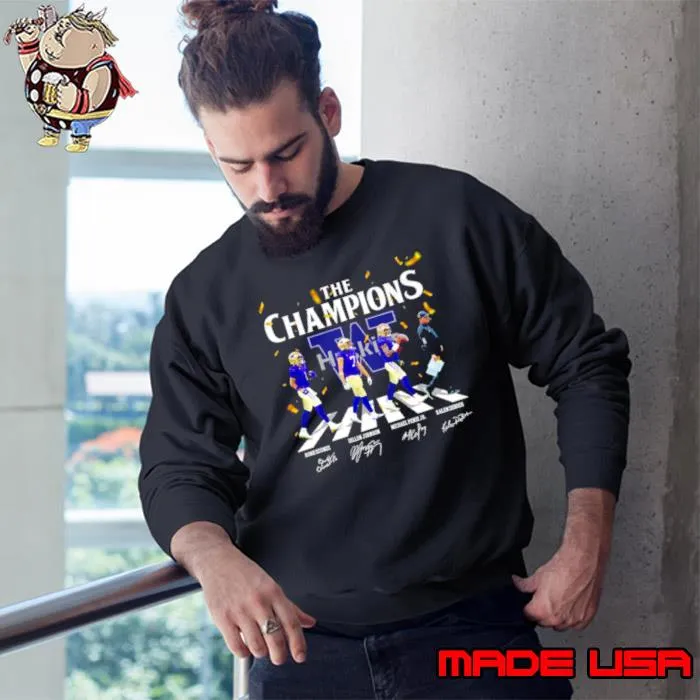 Washington Huskies Football The Champions 2024 Season Shirt Sweatshirt