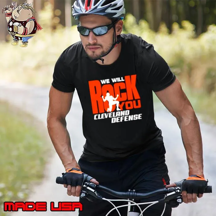We will rock you Cleveland defense football s Unisex