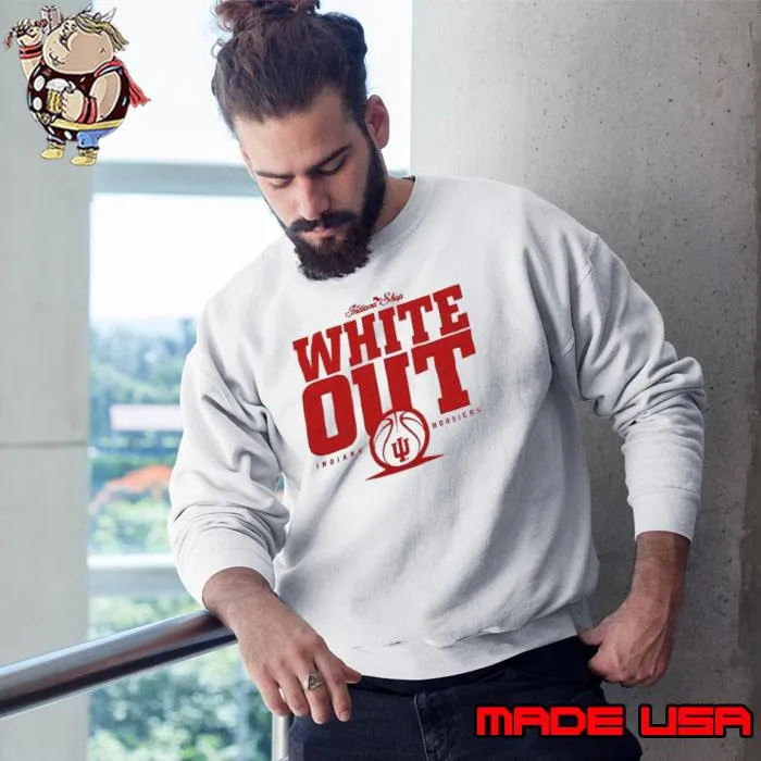 Whiteout Indiana Hoosiers s Sweatshirt