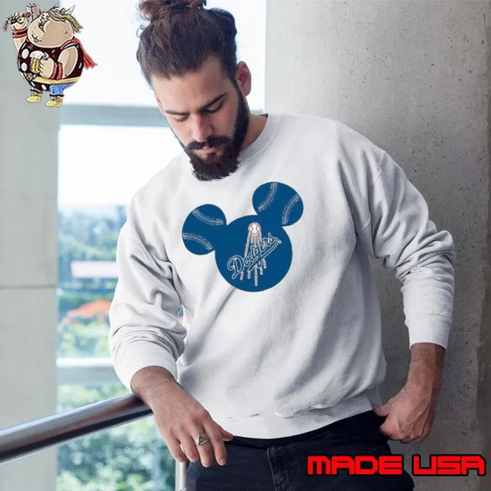 2024 Los Angeles Dodgers Baseball Mickey Mouse shirt