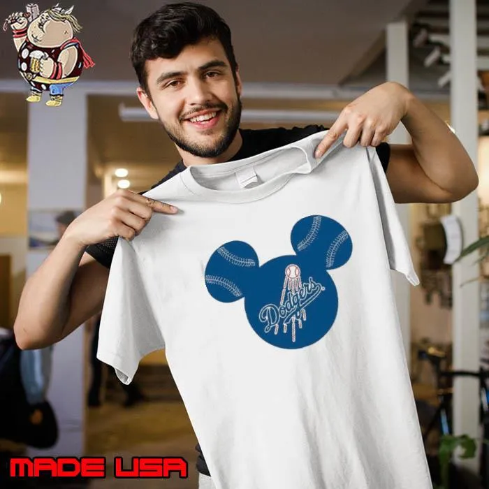 2024 Los Angeles Dodgers Baseball Mickey Mouse s Unisex