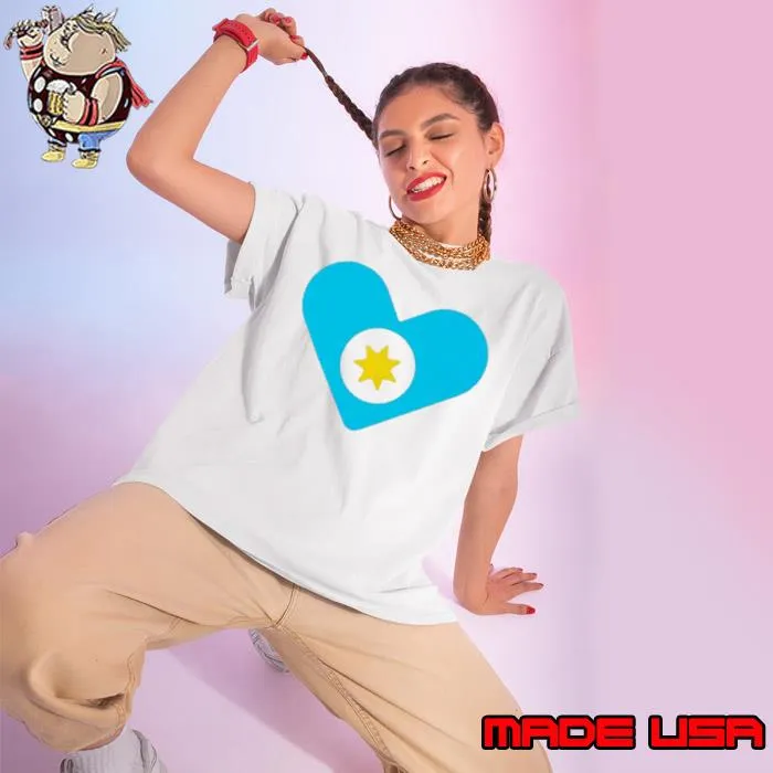 Argentina flag heart s Ladies tee