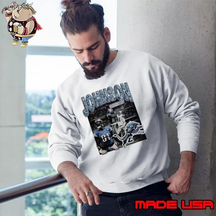 Calvin Johnson American former football wide receiver NBA T-Shirt Sweatshirt