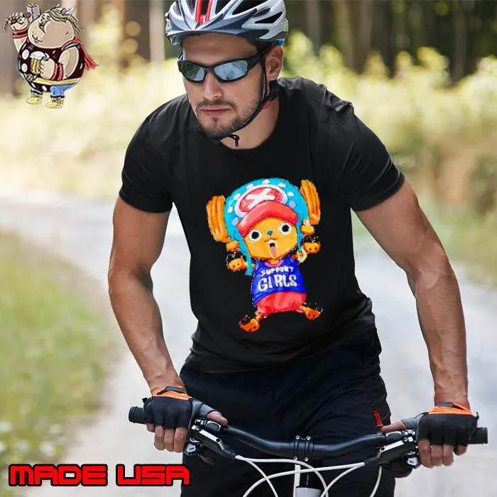 Chopper support girls one piece shirt