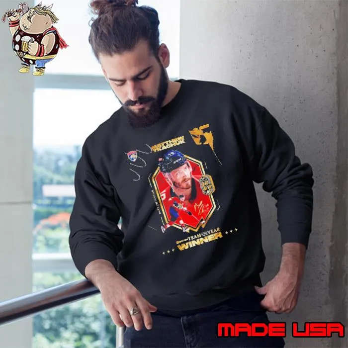 Congratulations Florida Panthers Matthew Tkachuk Is Officially On The EA Sports NHL 24 Team Of The Year Shirt Sweatshirt