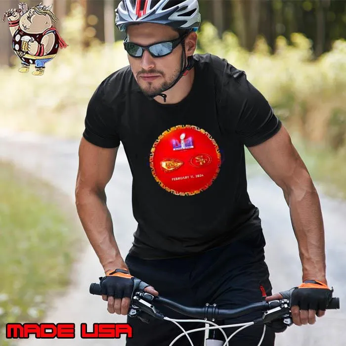 Football 49ers Vs Chiefs Super Bowl LVIII On February 11 2024 shirt