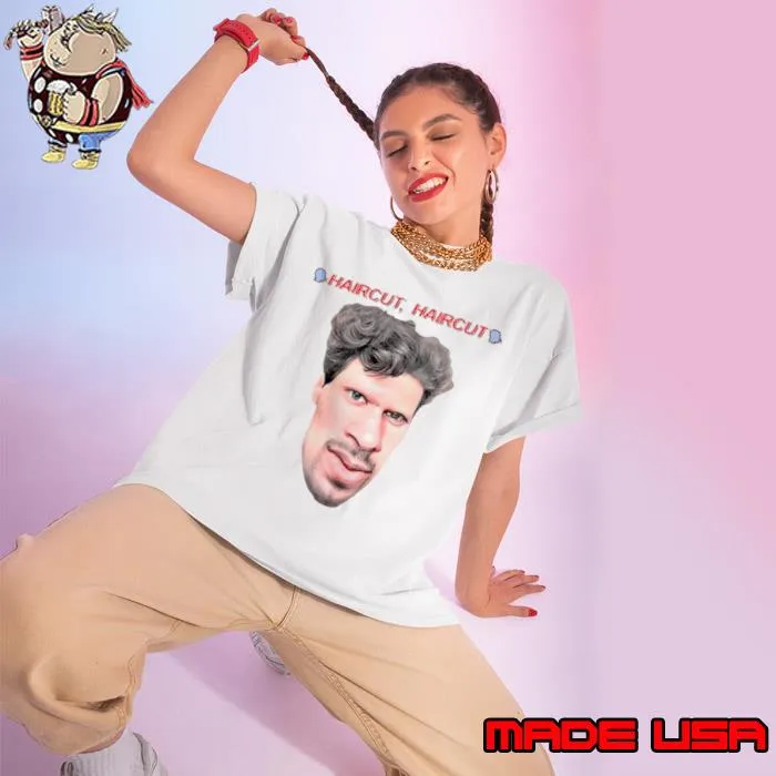 Haircut Jonybrony face meme s Ladies tee