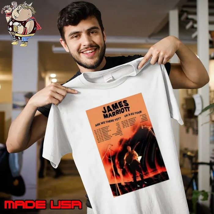 James Marriott Awty Are We There Yet UK & EU 2024 Tour Shirt Unisex