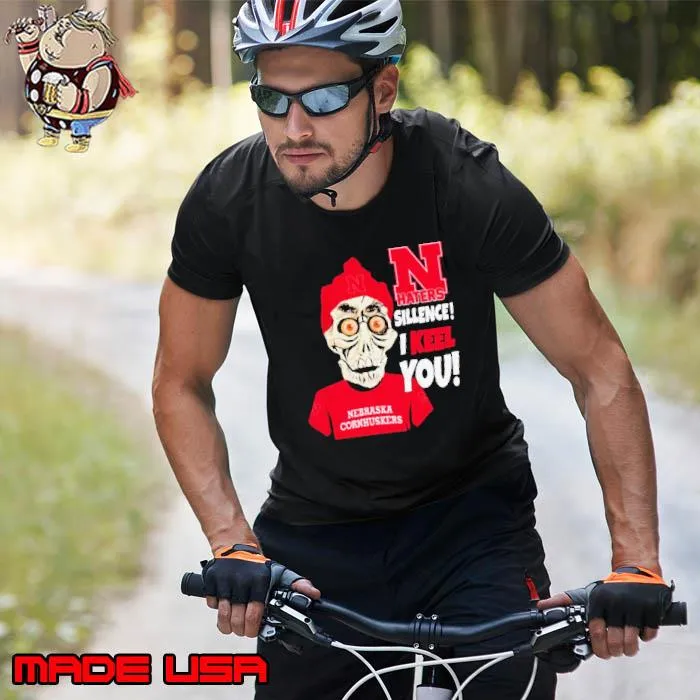 Jeff Dunham Nebraska Cornhuskers Haters Silence! I Keel You s Unisex