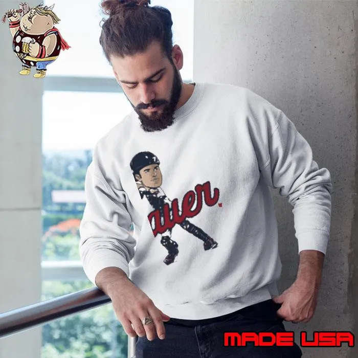Joe Mauer Caricature s Sweatshirt
